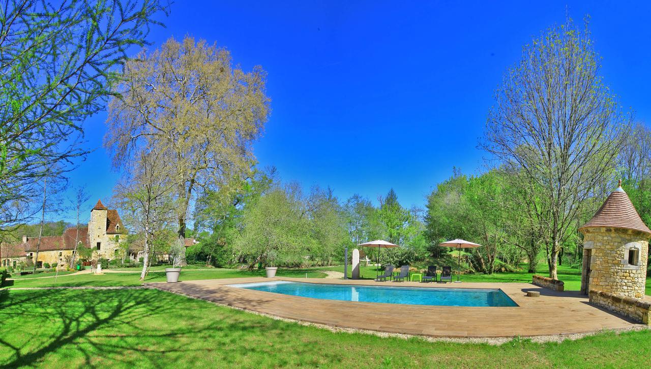 Bed and Breakfast Les Jardins d'Ungaro / Manoir La Barrière Le Vigan  Esterno foto